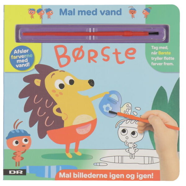 Alvilda Malebog - Mal Med Vand - Børste