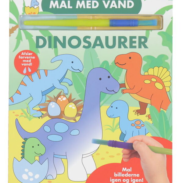 Alvilda Malebog - Mal Med Vand - Dinosaurer