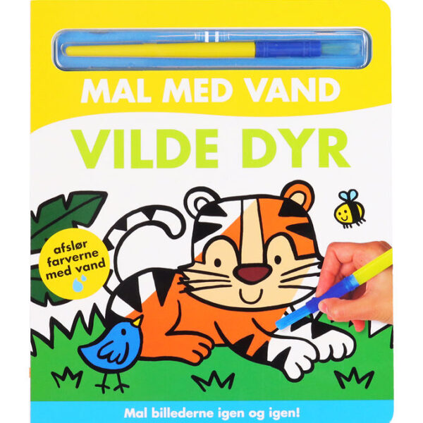 Alvilda Malebog - Mal med Vand - Vilde Dyr