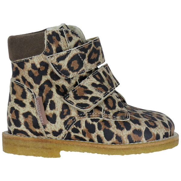 Angulus Begynderstøvler m. For - Tex - Beige Leo/Taupe