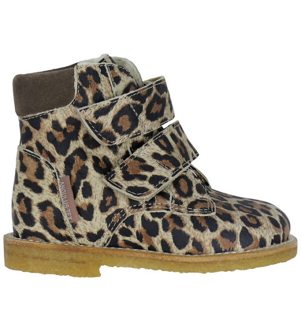 Angulus Begynderstøvler m. For - Tex - Beige Leo/Taupe