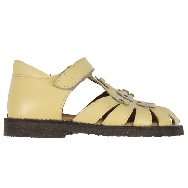 Angulus Sandaler - Gul m. Blomster