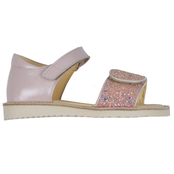 Angulus Sandaler - Pale Rose/Rose Glitter