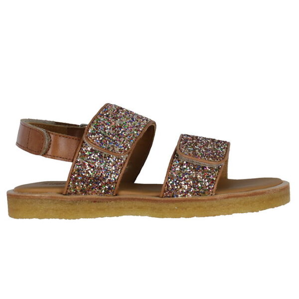 Angulus Sandaler - Tan/Multi Glitter