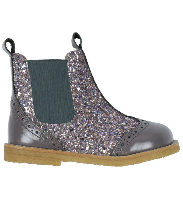 Angulus Støvler - Chelsea - Lavender/Pastel m. Glitter