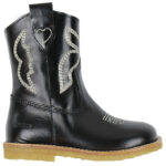 Angulus Støvler - Cowboy - Sort