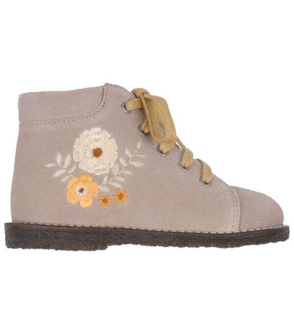 Angulus Støvler - Klassisk - Faded Rose/Broderi