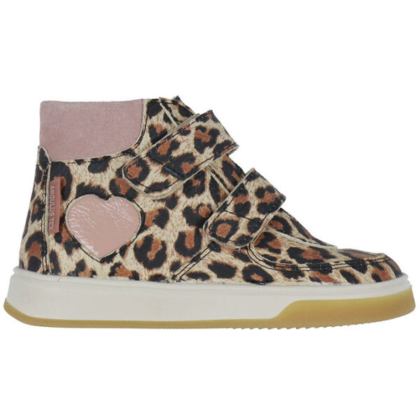 Angulus Støvler - Tex - Beige Leo/Faded Rose