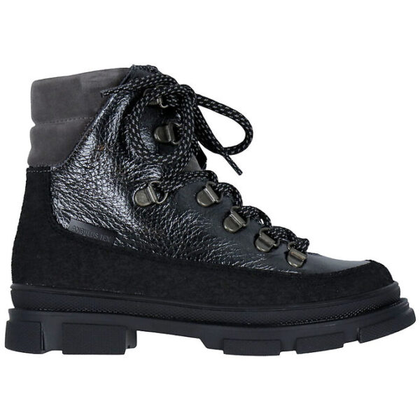 Angulus Støvler - Tex - Black Shine/Dark Grey