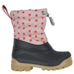 Angulus Termostøvler m. Uldfoer - Rose with Red Hearts