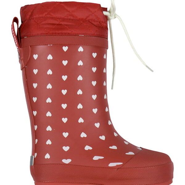 Angulus Termostøvler m. Uldfor - Red Hearts