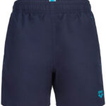 Arena Badeshorts - Solid R - Navy/Turkis