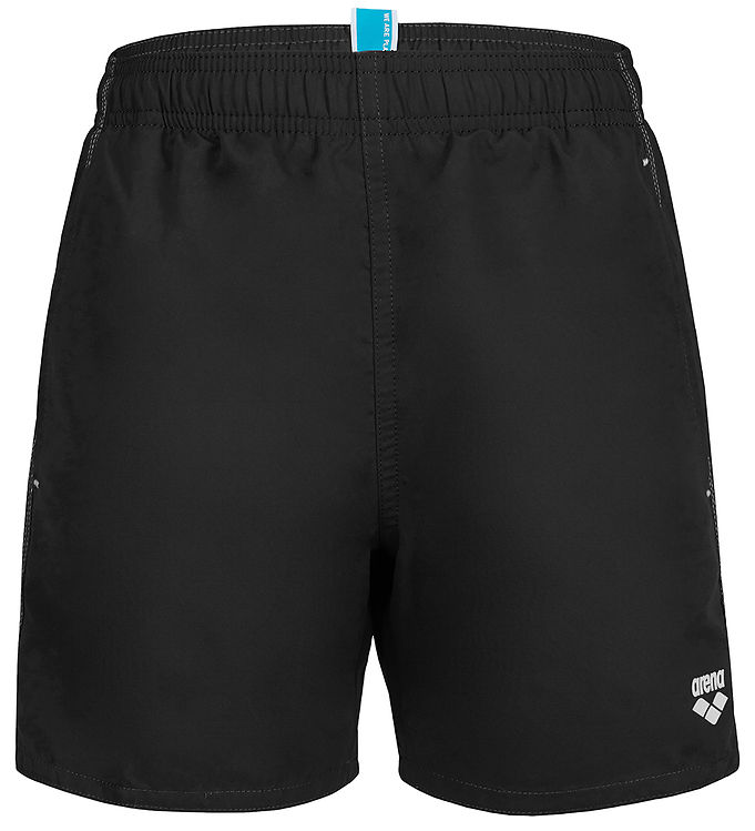 Arena Badeshorts - Solid R - Sort/Hvid