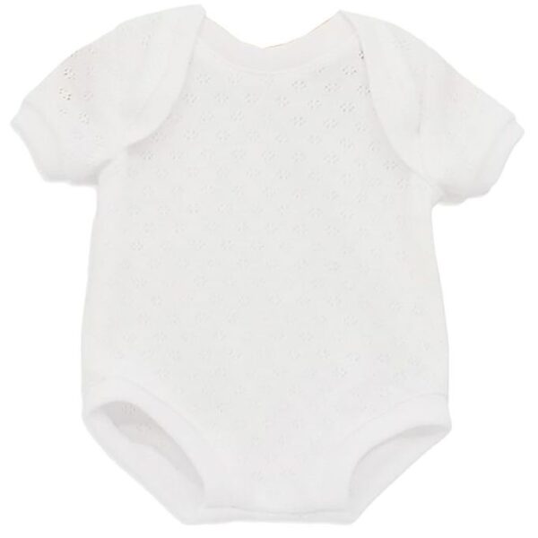 Asi Dukketøj - 43-46 cm - Body - Hvid