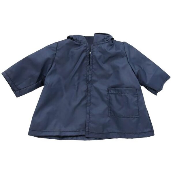 Asi Dukketøj - 43-46 cm - Regnjakke - Navy Blue