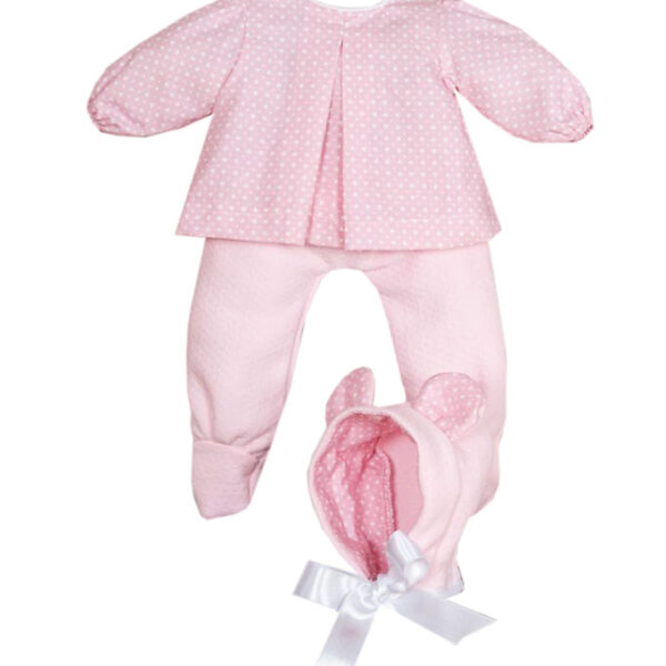 Asi Dukketøj - 43 cm - Maria - Lyserød/Hvid