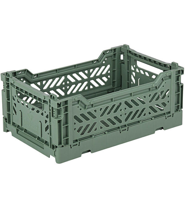 Aykasa Foldekasse - 27x17x11 cm - Mini - Almond Green