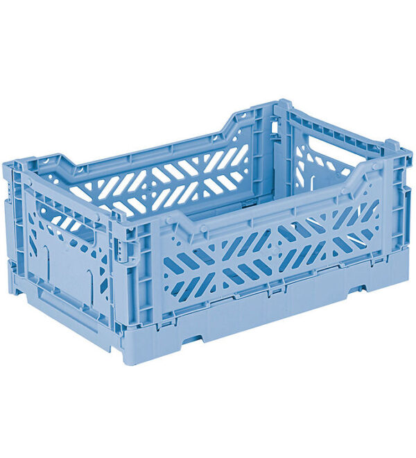 Aykasa Foldekasse - 27x17x11 cm - Mini - Baby Blue