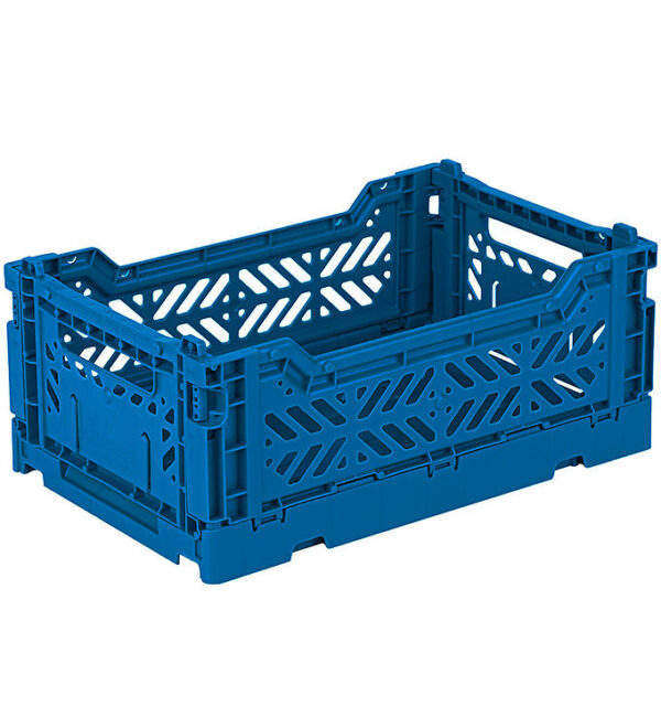 Aykasa Foldekasse - 27x17x11 cm - Mini - Blå