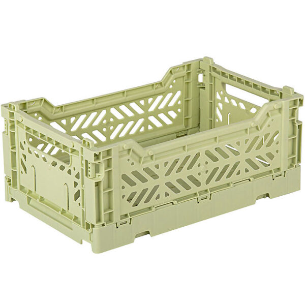 Aykasa Foldekasse - 27x17x11 cm - Mini - Lime Cream Aykasa Foldekasse - 27x17x11 cm - Mini - Lime Cream