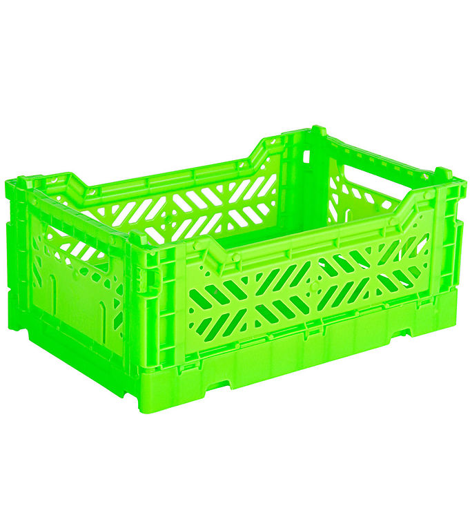 Aykasa Foldekasse - 27x17x11 cm - Mini - Neon Green