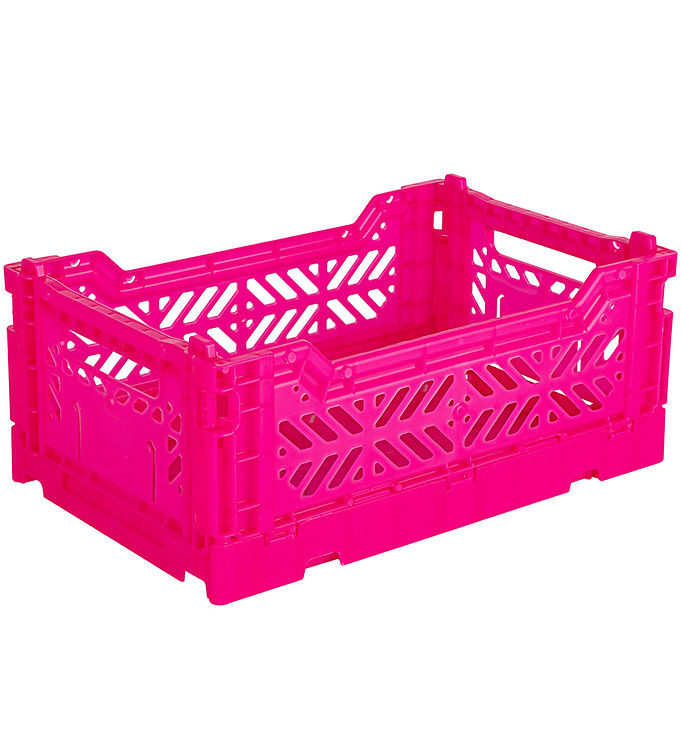 Aykasa Foldekasse - 27x17x11 cm - Mini - Neon Pink
