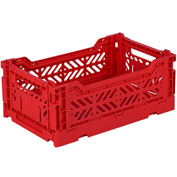 Aykasa Foldekasse - 27x17x11 cm - Mini - Rød