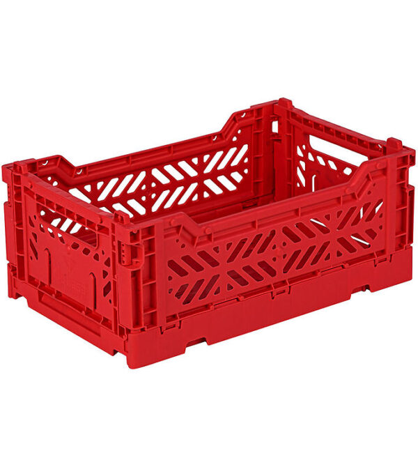 Aykasa Foldekasse - 27x17x11 cm - Mini - Rød
