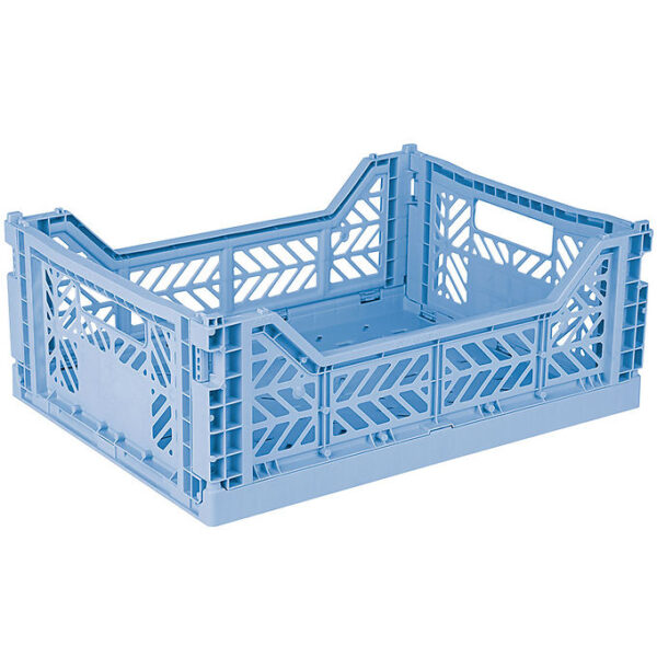 Aykasa Foldekasse - 40x30x15 cm - Midi - Baby Blue
