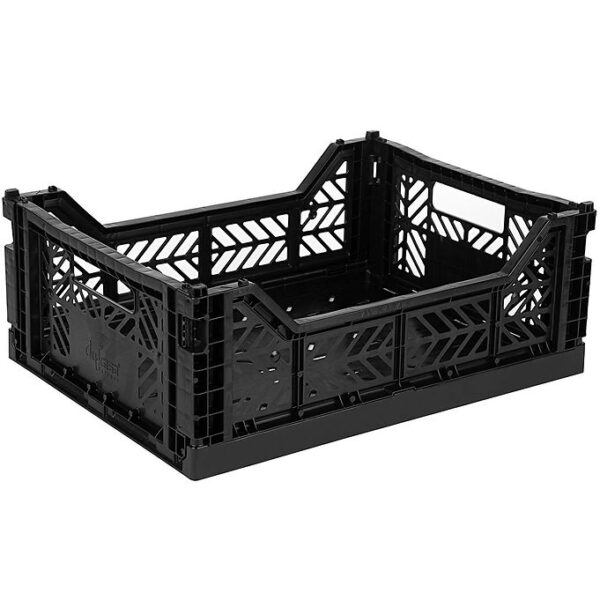 Aykasa Foldekasse - 40x30x15 cm - Midi - Sort Aykasa Foldekasse - 40x30x15 cm - Midi - Sort