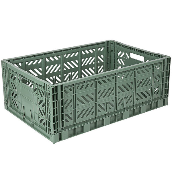 Aykasa Foldekasse - 60x40x22 cm - Maxi - Almond Green Aykasa Foldekasse - 60x40x22 cm - Maxi - Almond Green