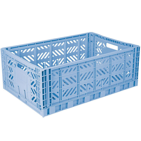Aykasa Foldekasse - 60x40x22 cm - Maxi - Baby Blue