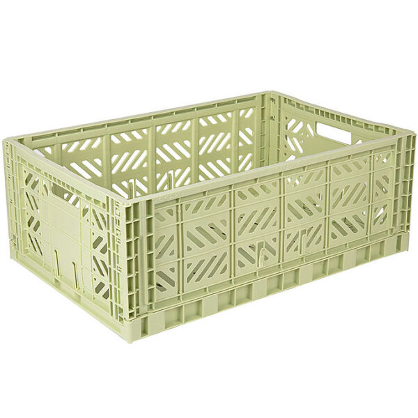 Aykasa Foldekasse - 60x40x22 cm - Maxi - Lime Cream