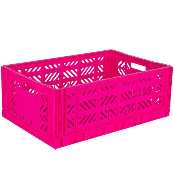 Aykasa Foldekasse - 60x40x22 cm - Maxi - Neon Pink Aykasa Foldekasse - 60x40x22 cm - Maxi - Neon Pink