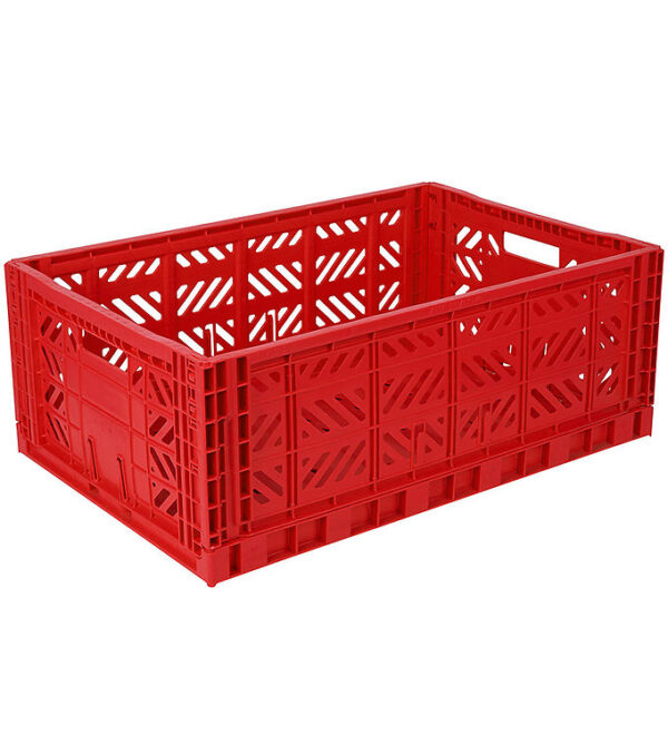 Aykasa Foldekasse - 60x40x22 cm - Maxi - Rød