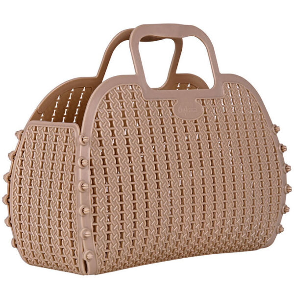 Aykasa Foldekurv - 27x22x12 cm - Mini - Warm Taupe Aykasa Foldekurv - 27x22x12 cm - Mini - Warm Taupe