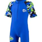 BECO Badeheldragt - Sealife - UV 50+ - Blå/Camo