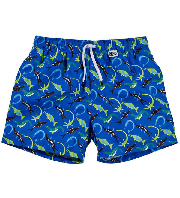 BECO Badeshorts - Ocean Dinos - UV50+ - Blå BECO Badeshorts - Ocean Dinos - UV50+ - Blå