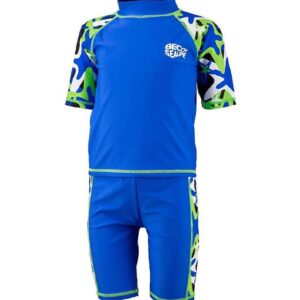 BECO Badetøj - Badebluse/Badebukser - UV50+ - Blå