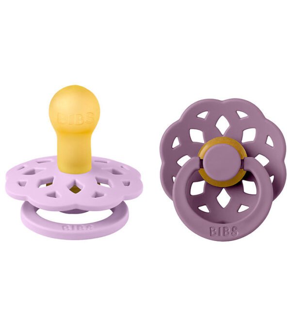 BIBS Boheme Sutter - 2-pak - Str. 1 - Rund - Violet Sky/Mauve BIBS Boheme Sutter - 2-pak - Str. 1 - Rund - Violet Sky/Mauve