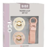 BIBS Colour Gavesæt - Sutter/Suttesnor - Str. 1 - Blush