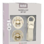 BIBS Colour Gavesæt - Sutter/Suttesnor - Str. 1 - Ivory