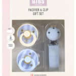 BIBS Colour Gavesæt - Sutter/Suttesnor - Str. 2 - Dusty Blue