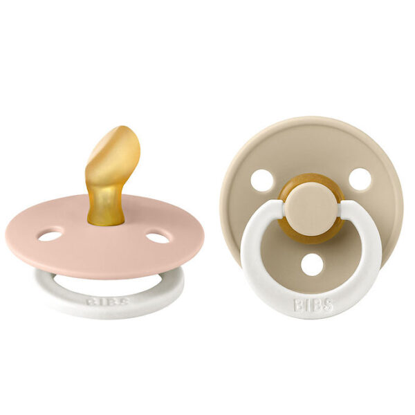 BIBS Colour Natsutter - 2-pak - Str. 1 - Anatomisk - Blush/Van