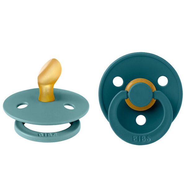 BIBS Colour Sutter - 2-pak - Str. 1 - Anatomisk - Island Sea/For