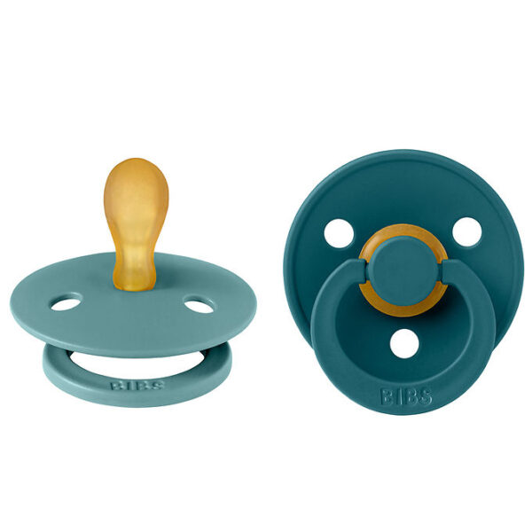 BIBS Colour Sutter - 2-pak - Str. 1 - Symmetrisk - Island Sea/Fo