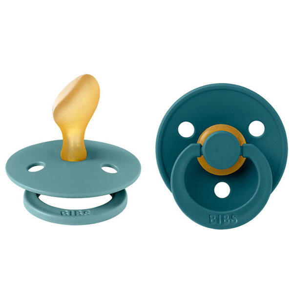 BIBS Colour Sutter - 2-pak - Str. 2 - Anatomisk - Island Sea/For