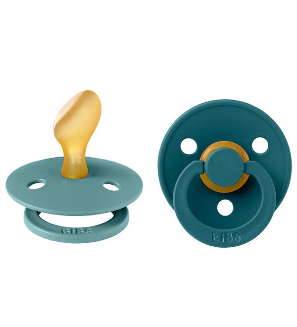 BIBS Colour Sutter - 2-pak - Str. 2 - Anatomisk - Island Sea/For BIBS Colour Sutter - 2-pak - Str. 2 - Anatomisk - Island Sea/For