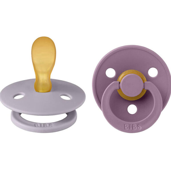 BIBS Colour Sutter - 2-pak - Str. 2 - Symmetrisk - Fossil Grey/M