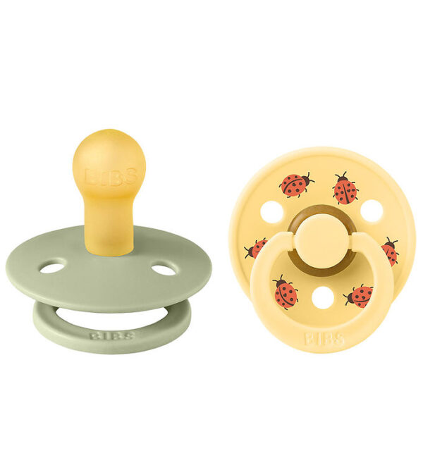 BIBS Colour Sutter - Str. 1 - 2-pak - Rund - Sage Mix BIBS Colour Sutter - Str. 1 - 2-pak - Rund - Sage Mix